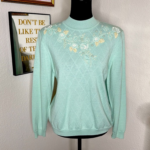 Alfred Dunner Vintage sweater - Picture 3 of 3